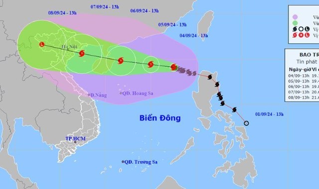 Khẩn trương triển khai ứng phó với cơn bão số 3